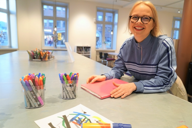 Formidlingsansvarlig Astrid Rotvold Nilsen