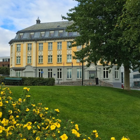 Nordnorsk Kunstmuseum in the summer time